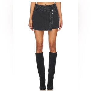 We The Free | Wynne Denim Skirt in Eclipse